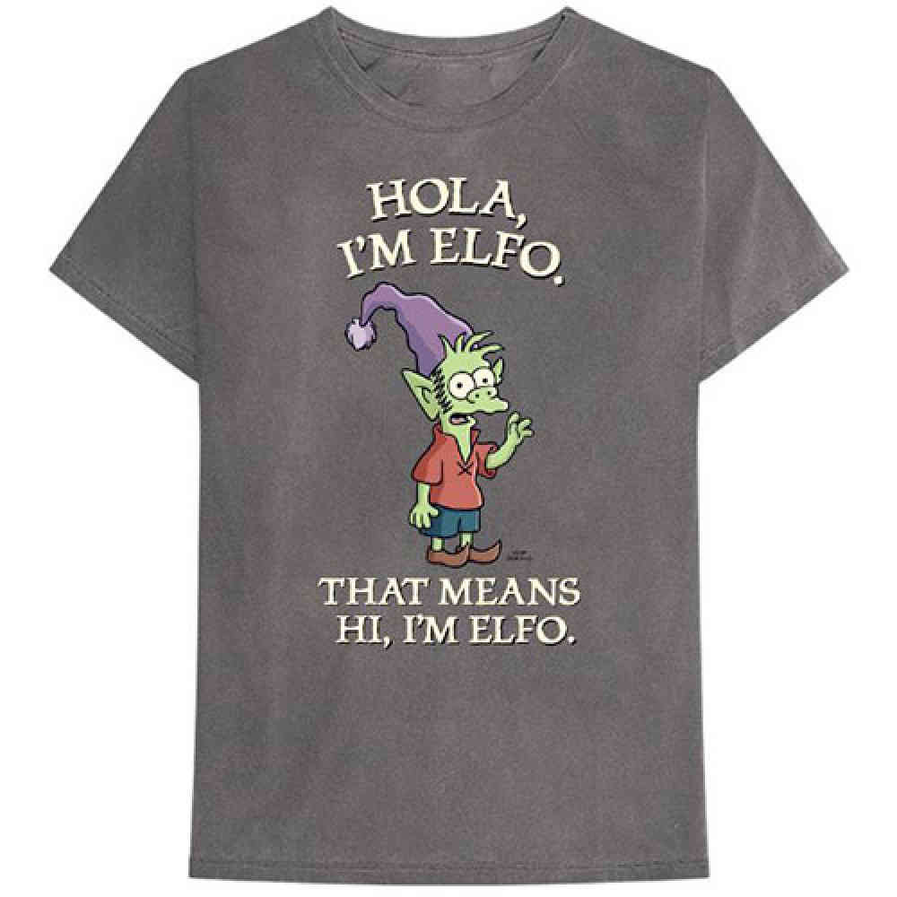 Disenchantment - Hola I'm Elfo Tshirt Homme - Gris